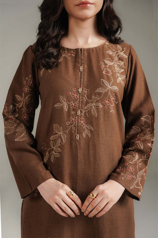 2 Piece Cotton Karandi Embroidered Suit (CS0680)