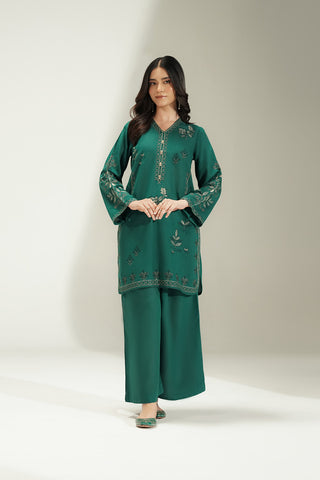 2 Piece Lawn Karandi Embroidered Suit (CS0703)