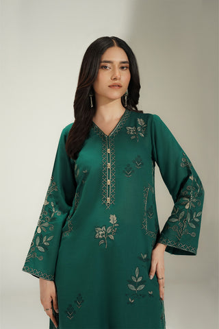 2 Piece Lawn Karandi Embroidered Suit (CS0703)