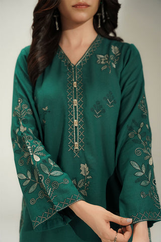 2 Piece Lawn Karandi Embroidered Suit (CS0703)
