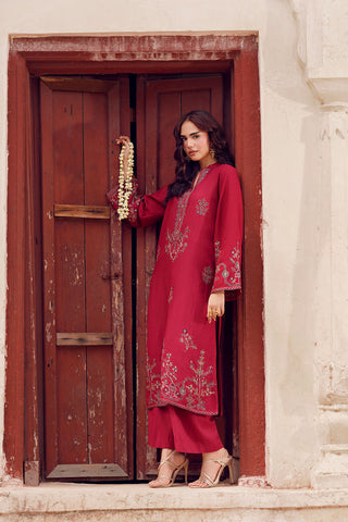 2 Piece Lawn Karandi Embroidered Suit (CS0705)