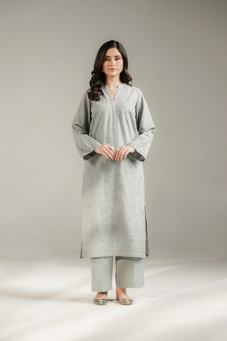 2 Piece Cotton Karandi Embroidered Suit (CS0709)