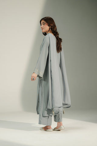 3 Piece Lawn Karandi Embroidered Suit (CS0715)