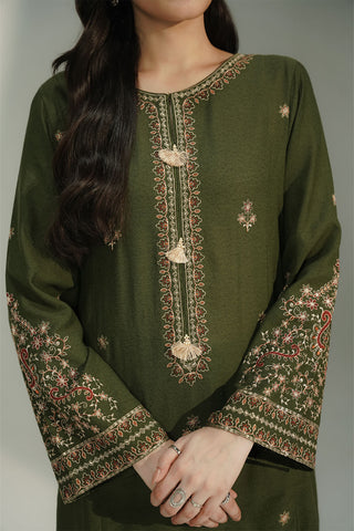 3 Piece Lawn Karandi Embroidered Suit (CS0717)