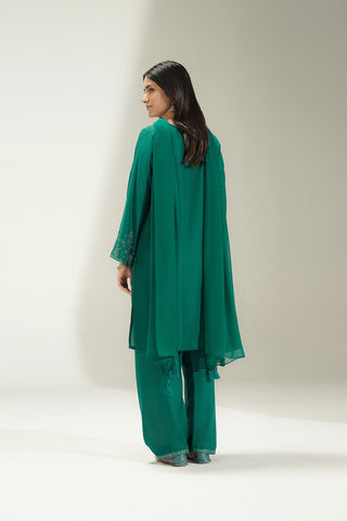 3 Piece Lawn Karandi Embroidered Suit (CS0722)