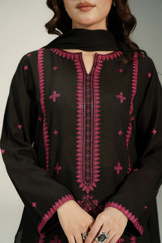 3 Piece Lawn Karandi Embroidered Suit (CS0736)