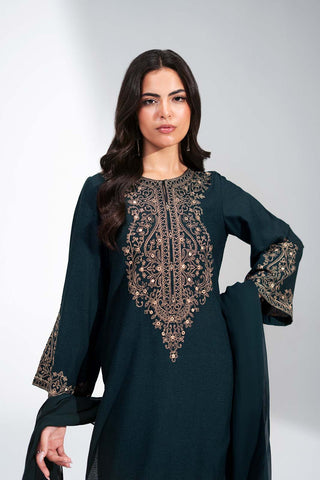 3 Piece Lawn Karandi Embroidered Suit (CS0746)
