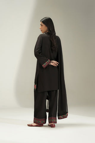 3 Piece Lawn Karandi Embroidered Suit (CS0754)