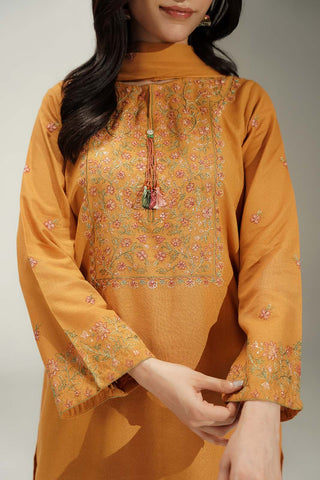 3 Piece Lawn Karandi Embroidered Suit (CS0757)