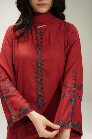 3 Piece Lawn Karandi Embroidered Suit (CS0759)
