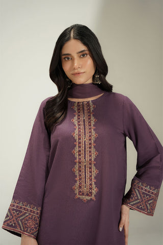 3 Piece Lawn Karandi Embroidered Suit (CS0762)