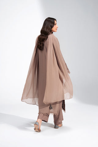 3 Piece Lawn Karandi Embroidered Suit (CS0766)