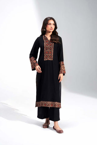 2 Piece Lawn Karandi Embroidered Suit (CS0769)