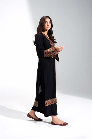 2 Piece Lawn Karandi Embroidered Suit (CS0769)