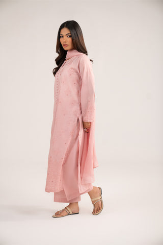 3 Piece Lawn Embroidered Suit (CS0442)