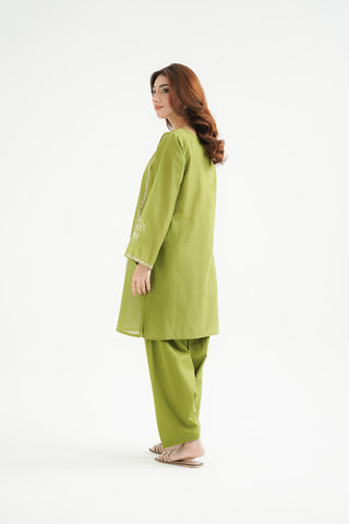 2 Piece Lawn Embroidered Suit (CP0438)