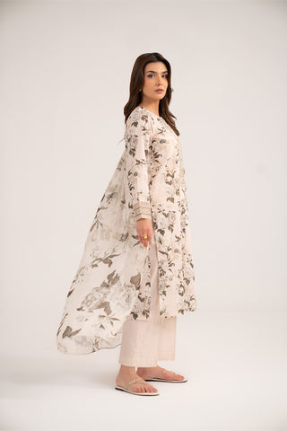 3 Piece Printed Lawn Printed Suit (CP0393)