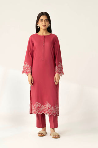 2 Piece Lawn Embroidered Suit (HB1265)
