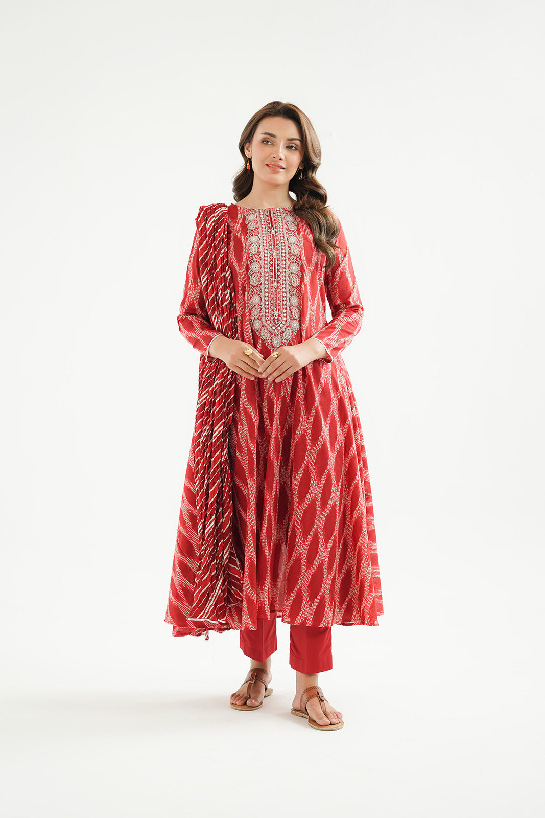 3 Piece Printed Lawn Printed Suit (CP0443)