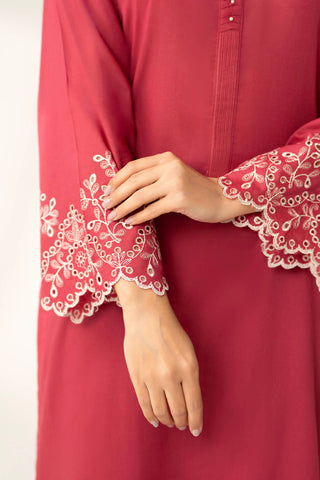 2 Piece Lawn Embroidered Suit (HB1265)