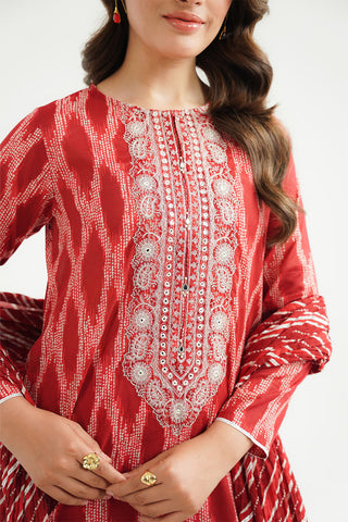 3 Piece Printed Lawn Printed Suit (CP0443)