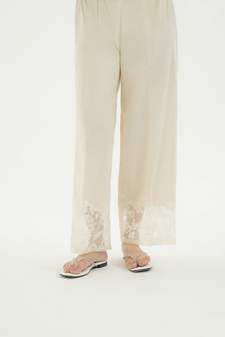 1 Piece Cambric Embroidered Culottes (CB0029)
