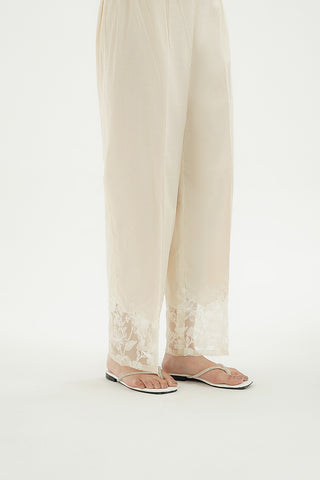 1 Piece Cambric Embroidered Culottes (CB0029)
