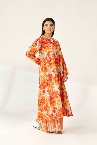 2 Piece Printed Lawn Printed Suit (PD1343)