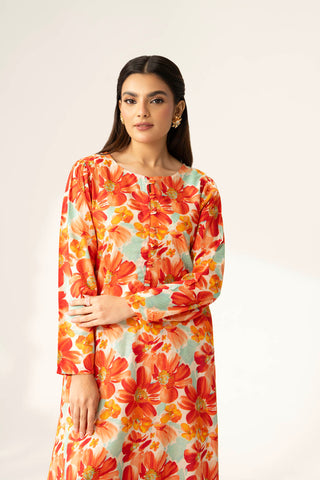 2 Piece Printed Lawn Printed Suit (PD1343)