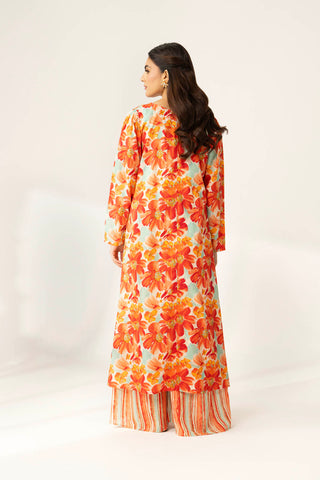 2 Piece Printed Lawn Printed Suit (PD1343)