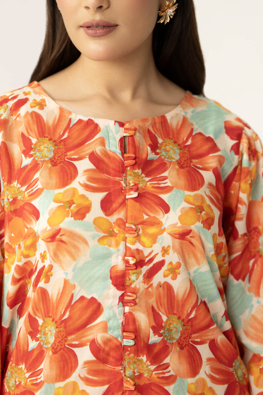 2 Piece Printed Lawn Printed Suit (PD1343)