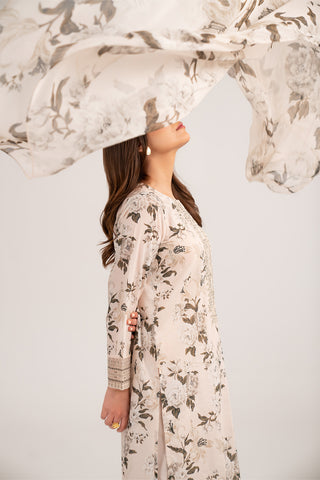 3 Piece Printed Lawn Printed Suit (CP0393)