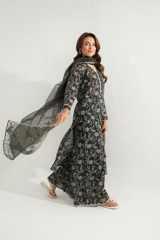 3 Piece Printed Lawn Printed Suit (CP0447)