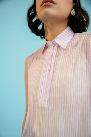 1 Piece  Chiffon Printed Shirt (CF0116)