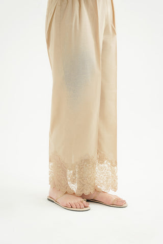 1 Piece Cambric Embroidered Culottes (CB0030)