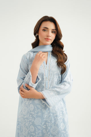 3 Piece Lawn Embroidered Suit (CS0519)