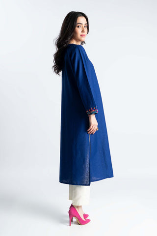 1 Piece Cotton Karandi Embroidered Shirt (BB9432)