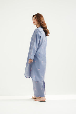 2 Piece Cotton Silk Solid Suit (CS0504)