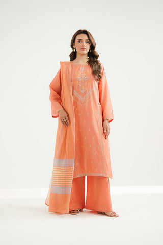 3 Piece Lawn Embroidered Suit (CS0507)