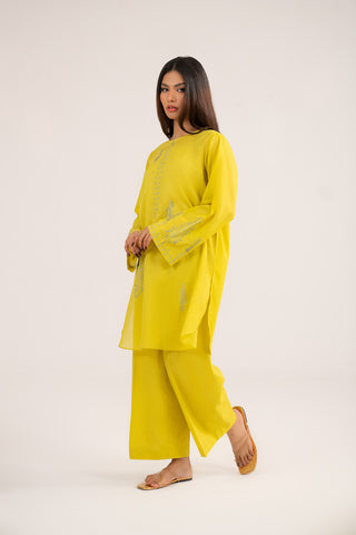 2 Piece Lawn Embroidered Suit (CP0372)