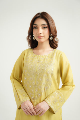 2 Piece Lawn Embroidered Suit (CS0517)