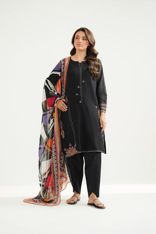 3 Piece Lawn Embroidered Suit (CS0510)