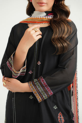 3 Piece Lawn Embroidered Suit (CS0510)