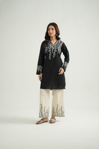 2 Piece Cambric Embroidered Suit (CP0501)