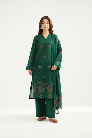 3 Piece Lawn Embroidered Suit (CS0521)