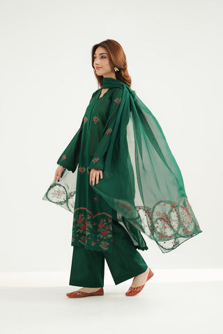 3 Piece Lawn Embroidered Suit (CS0521)