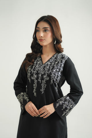 2 Piece Cambric Embroidered Suit (CP0501)