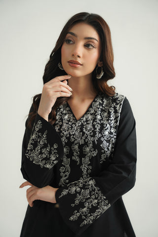 2 Piece Cambric Embroidered Suit (CP0501)