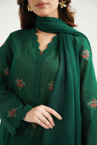 3 Piece Lawn Embroidered Suit (CS0521)