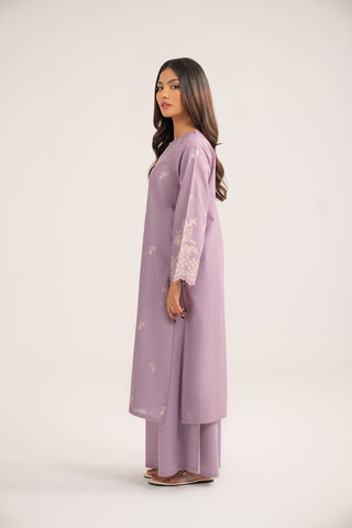 2 Piece Cotton Rip Stop Embroidered Suit (CS0427)